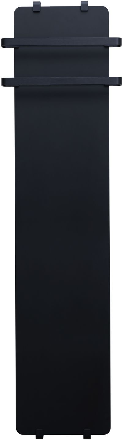 Полотенцесушитель электрический Allen Brau Infinity 180x44 с рейлингом 2.0 и креплением, черный матовый
