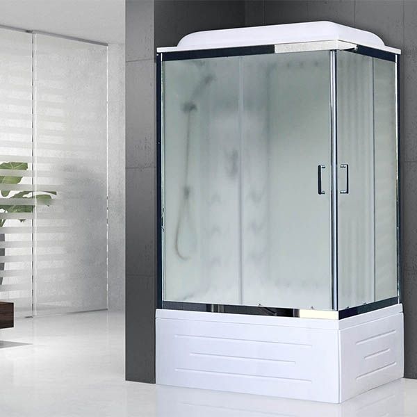 Душевая кабина Royal Bath BP 100х80 RB8100BP3-WC-CH-L с гидромассажем профиль Хром задняя стенка Белая Душевая кабина Royal Bath BP 100х80 RB8100BP3-WC-CH-L с гидромассажем профиль Хром задняя стенка Белая