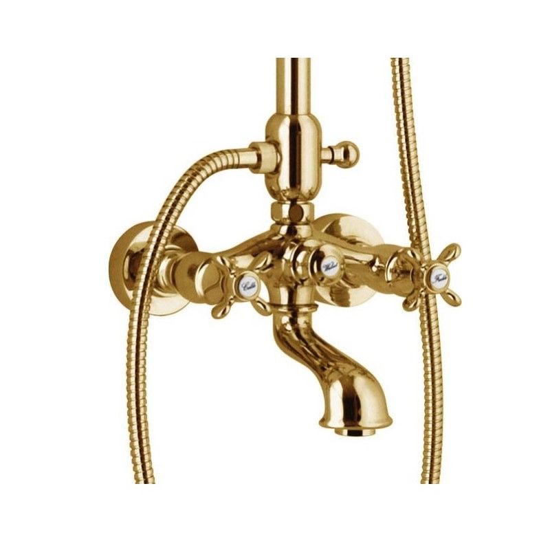 Душевая система Webert Ottocento OT721208010, золото