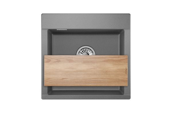 Кухонная мойка Granula 5201, ГРАФИТ