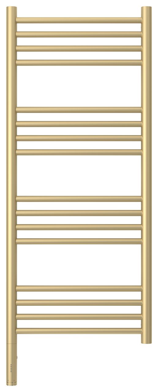 Полотенцесушитель электрический "БОГЕМА 3.0" прямая 1000х400 / МЭМ левый (Матовая шампань)