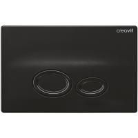 Клавиша смыва Creavit Drop GP2002.02 Черная глянцевая