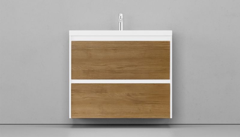 Тумба под раковину Velvex Klaufs 90.2Y tpKLA.90.2Y-617.216 подвесная Белая Шатанэ, артикул tpKLA.90.2Y-617.216