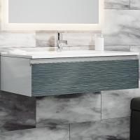 Тумба с раковиной SanVit Авеню-1 75 kavenu175 с фактурой под дерево подвесная Шелк Сталь Тумба с раковиной SanVit Авеню-1 75 kavenu175 с фактурой под дерево подвесная Шелк Сталь