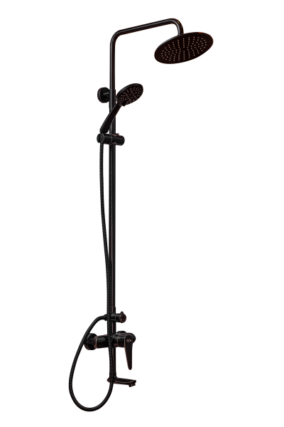 Душевая система ПСМ-Профсан Steel (PSM-301-8) тип См-ВДшОРНТрА Черный-бронза