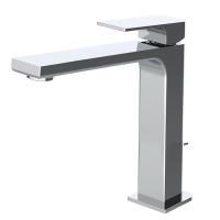 FIMA|Carlo Frattini Fit Смеситель для раковины на 1 отв, с донным клапаном, h167мм излив 160мм, цвет: хром FIMA|Carlo Frattini Fit Смеситель для раковины на 1 отв, с донным клапаном, h167мм излив 160мм, цвет: хром