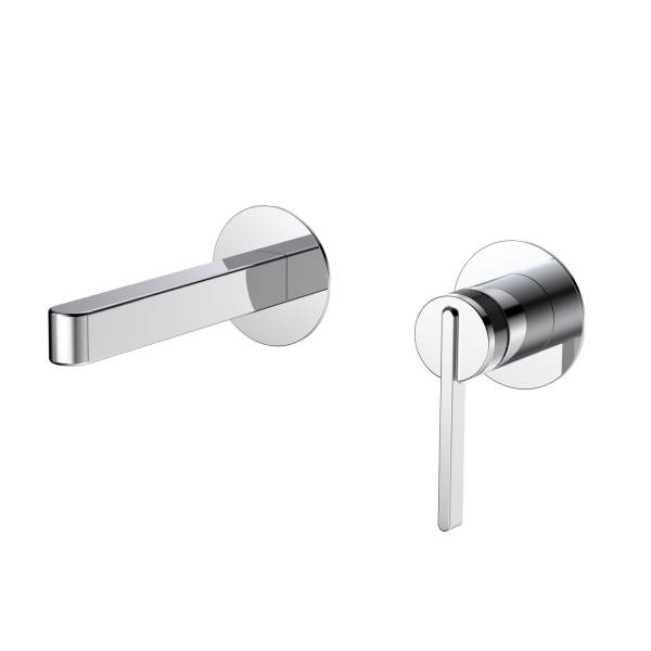 Смеситель для раковины DQ Bonn встраиваемый настенный хром (DA1704401)