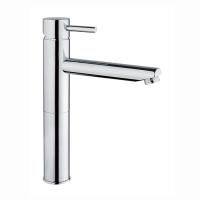 Nicolazz Olympus Смеситель для раковины высокий однорычажный, с донным клапаном, цвет: хром