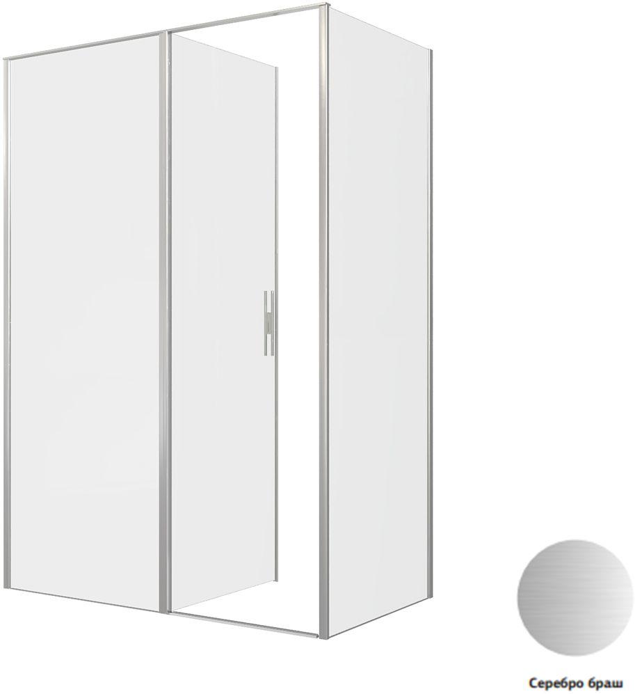 Душевой уголок Allen Brau Priority 140x80 3.31035.BA + 3.31041.BA серебро браш