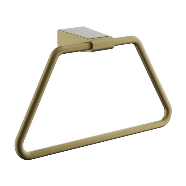 Кольцо для полотенец BELZ B91304, брашированное золото