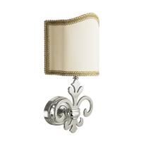 MIRELLA Светильник настенный H38хL20хP11 cm, ткань/хром