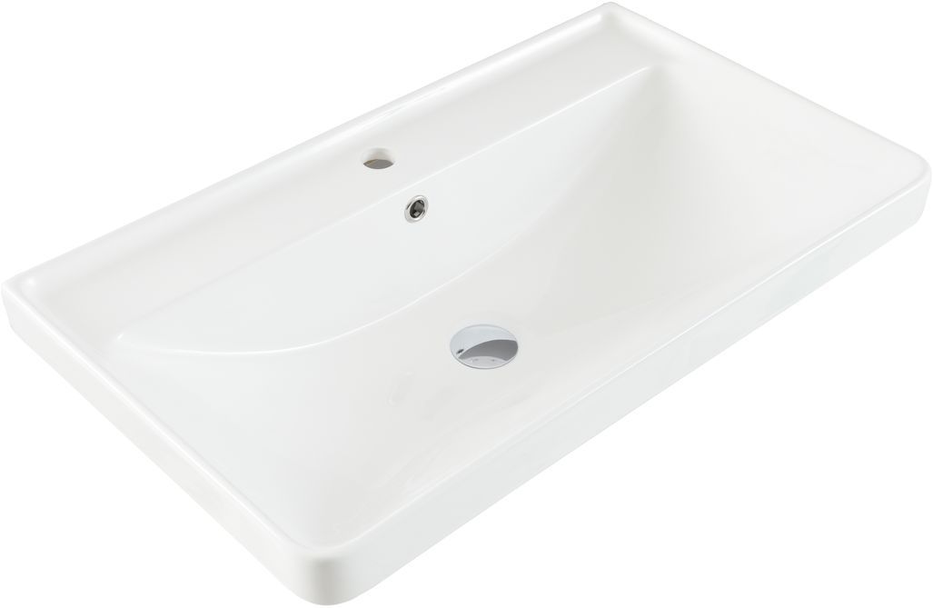 Раковина Aquanet Ирис 80 белая Раковина Aquanet Ирис 80 белая