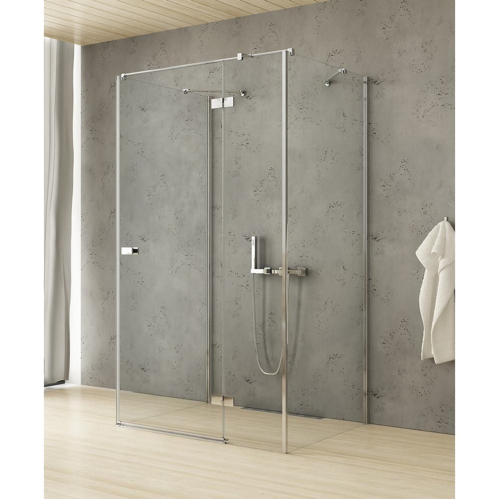 Душевое ограждение NEW TRENDY REFLEXA R 100x100x200 EXK-1262 (хром), артикул EXK-1262