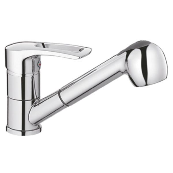 Смеситель для кухни Cron CN4766, хром