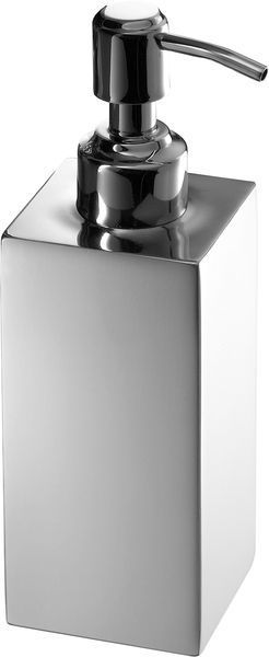 Gedy Nemesia, настольный металлический дозатор с металлической помпой, цвет хром