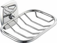 Мыльница с держателем WONZON & WOGHAND PORTO, Хром (WW-1301A)