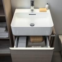 Laufen VAL Раковина 550х420мм с 1 отв. под смеситель, с покр. LLC, цвет: белый Laufen VAL Раковина 550х420мм с 1 отв. под смеситель, с покр. LLC, цвет: белый