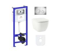 Комплект 6 в 1 Lavinia Boho One Rimless 77040078, премиум с пластиковой клавишей