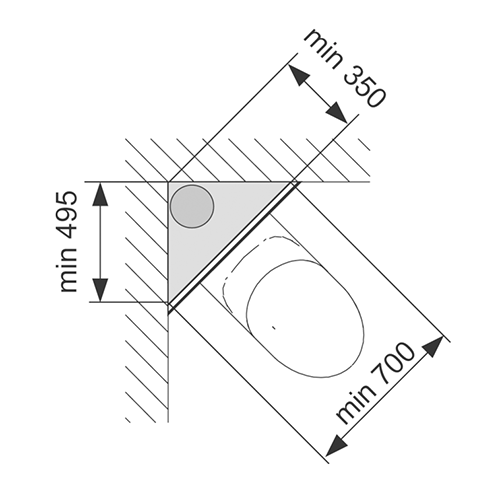 Комплект для крепления модуля в углу. Комплект для крепления модуля в углу.
