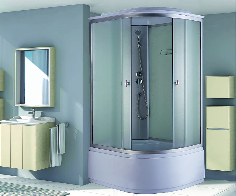 Душевая кабина Niagara NG-2310 120x80 L стекло матовое задние стенки белые Душевая кабина Niagara NG-2310 120x80 L стекло матовое задние стенки белые