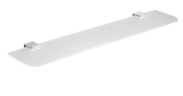 Gedy Glamour, стеклянная полка, длина 60 см, цвет хром