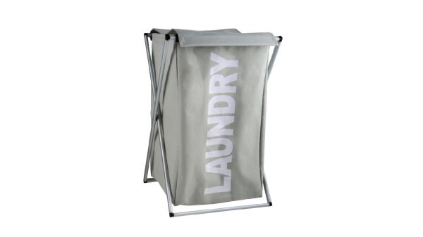 Корзина для белья Fixsen FX-1023 Серая