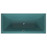 Duravit Vitrium Ванна прямоугольная  встраиваемая 1800x800мм, с ножками, с2 наклонами для спины, цвет аквамарин матовый
