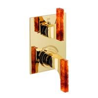 THG Встраиваемая часть термостатического смесителя, с переключателем на 2 положения THG Встраиваемая часть термостатического смесителя, с переключателем на 2 положения