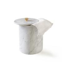 3SC APUANA 2.0 Урна с крышкой d20хh26 см, цвет мрамор White Statuario/Oro 24Kt Opaco 3SC APUANA 2.0 Урна с крышкой d20хh26 см, цвет мрамор White Statuario/Oro 24Kt Opaco