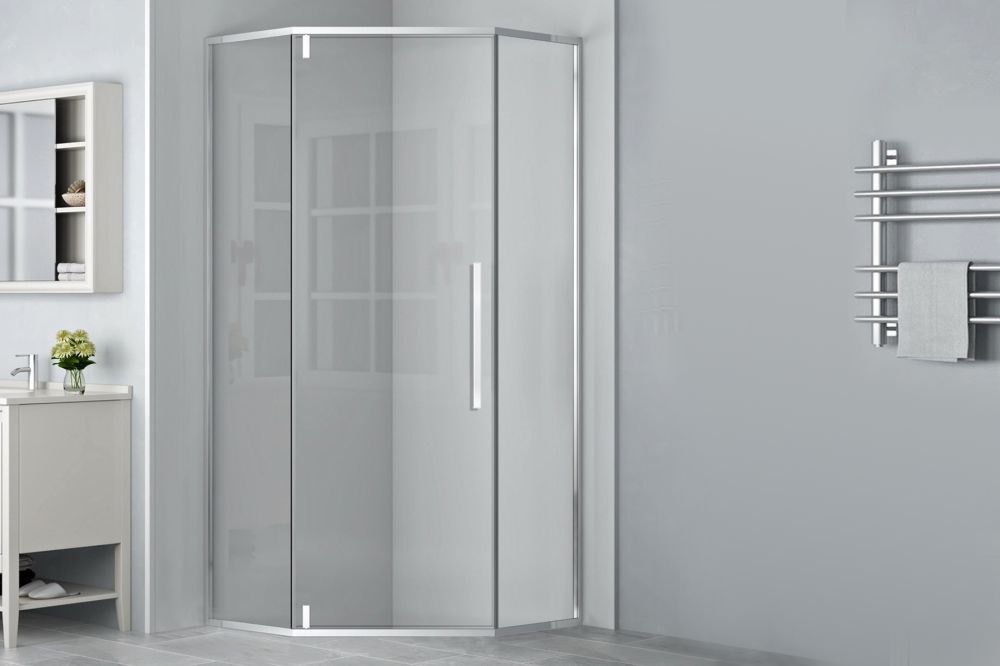 Душевое уголок FATO RB 90TR-T-CH 90х90х200 (прозрачное), артикул RB90TR-T-CH FATO