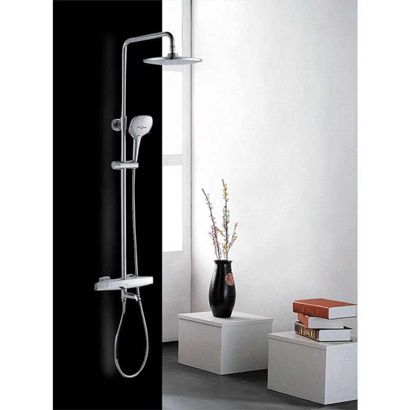 Душевая система Orans OLS-7553H с термостатом Серебристый хром