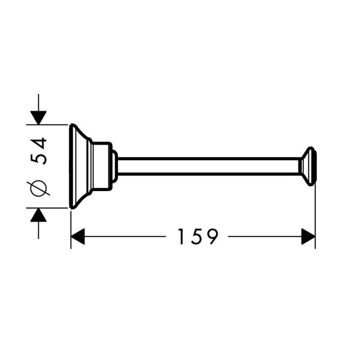 AX Montreux Держатель для запасного рулона туалетной бумаги, цвет: шлифованная бронза AX Montreux Держатель для запасного рулона туалетной бумаги, цвет: шлифованная бронза