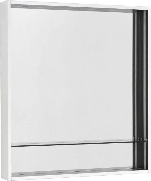 Зеркальный шкаф Aquaton Ривьера 60 белый матовый (1A238902RVX20)