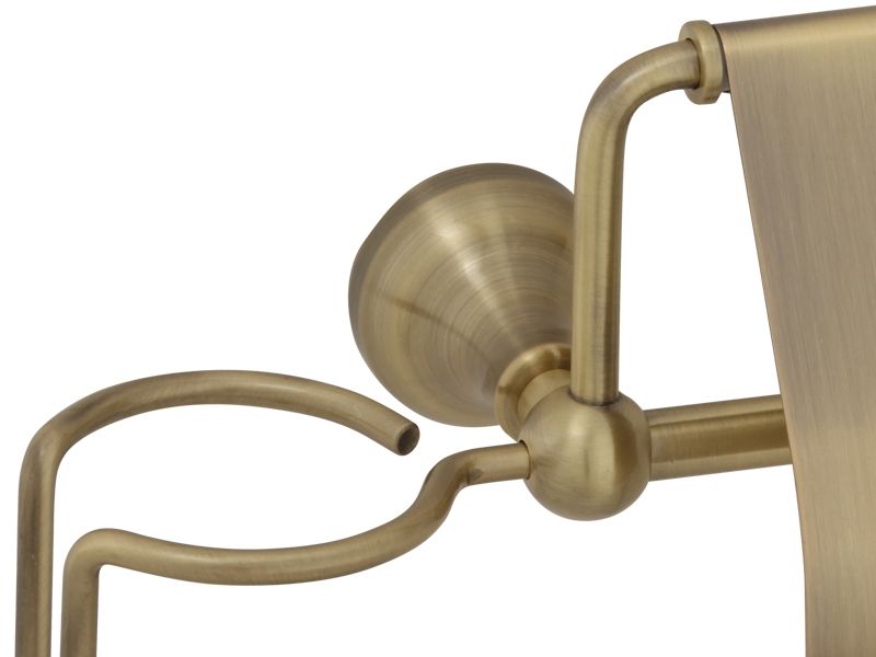 Держатель туалетной бумаги и освежителя воздуха Veragio Gialetta VR.GIL-6485.BR с крышкой Бронза