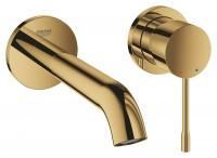 Смеситель для раковины GROHE Essence New на два отверстия, M-Size, холодный рассвет глянец (19408GL1) Смеситель для раковины GROHE Essence New на два отверстия, M-Size, холодный рассвет глянец (19408GL1)