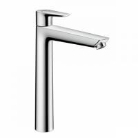 Смеситель для раковины, Hansgrohe, Talis E, тип открывания воды-однорычажный, тип регулирования воды-керамический узел смешивания, отверстия для монтажа-1, высота, мм-292, вынос излива, мм-183, цвет-хром, без сливного гарнитура Смеситель для раковины, Hansgrohe, Talis E, тип открывания воды-однорычажный, тип регулирования воды-керамический узел смешивания, отверстия для монтажа-1, высота, мм-292, вынос излива, мм-183, цвет-хром, без сливного гарнитура
