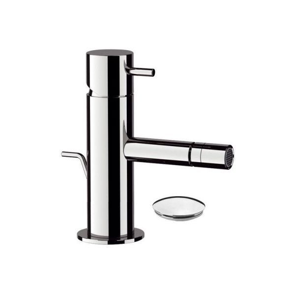 Daniel Tokyo, однорычажный смеситель для биде с донным клапаном, цвет хром