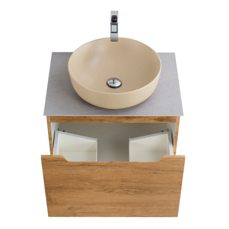 Мебель для ванной комнаты BELBAGNO ETNA-500, 600 с одним ящиком Мебель для ванной комнаты BELBAGNO ETNA-500, 600 с одним ящиком