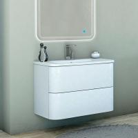 Тумба под раковину Cezares Angie 80 подвесная Bianco Lucido