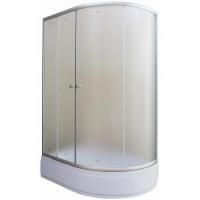 Душевой уголок Parly ZEM120L 120х195 профиль Сатин стекло матовое