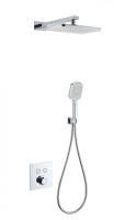 Душевая система с термостатом встраиваемая WONZON & WOGHAND, Хром (WW-D2017-B-CR)