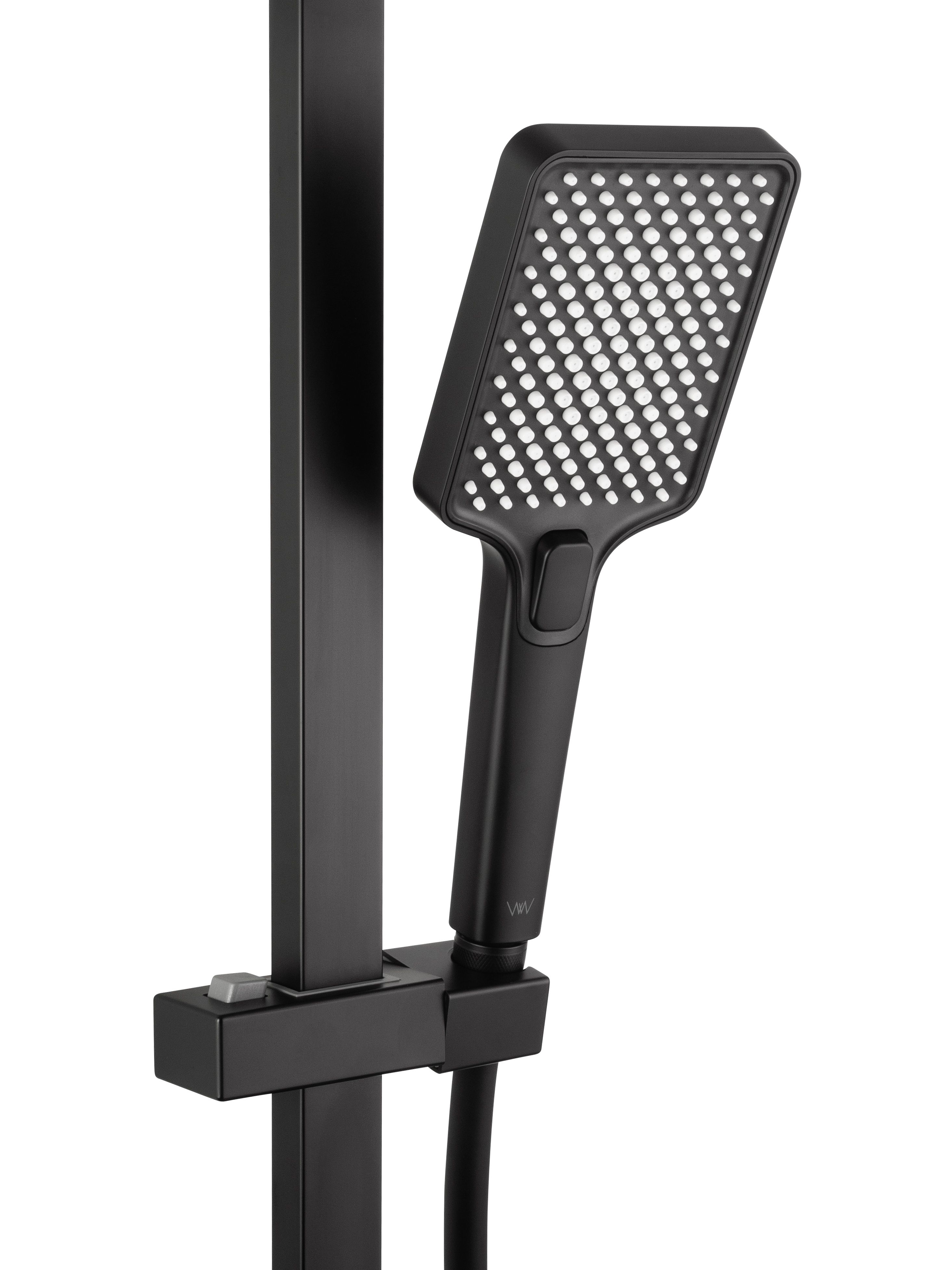 Душевая система WONZON & WOGHAND EDGE, Черный матовый (WW-88739003-MB)