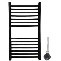 Электрический полотенцесушитель Ника Modern ЛМ 2 80x50 Черный 14 перекладин
