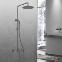 Душевая стойка Vogue VSFS-1V1TGM термостатическая, вороненая сталь