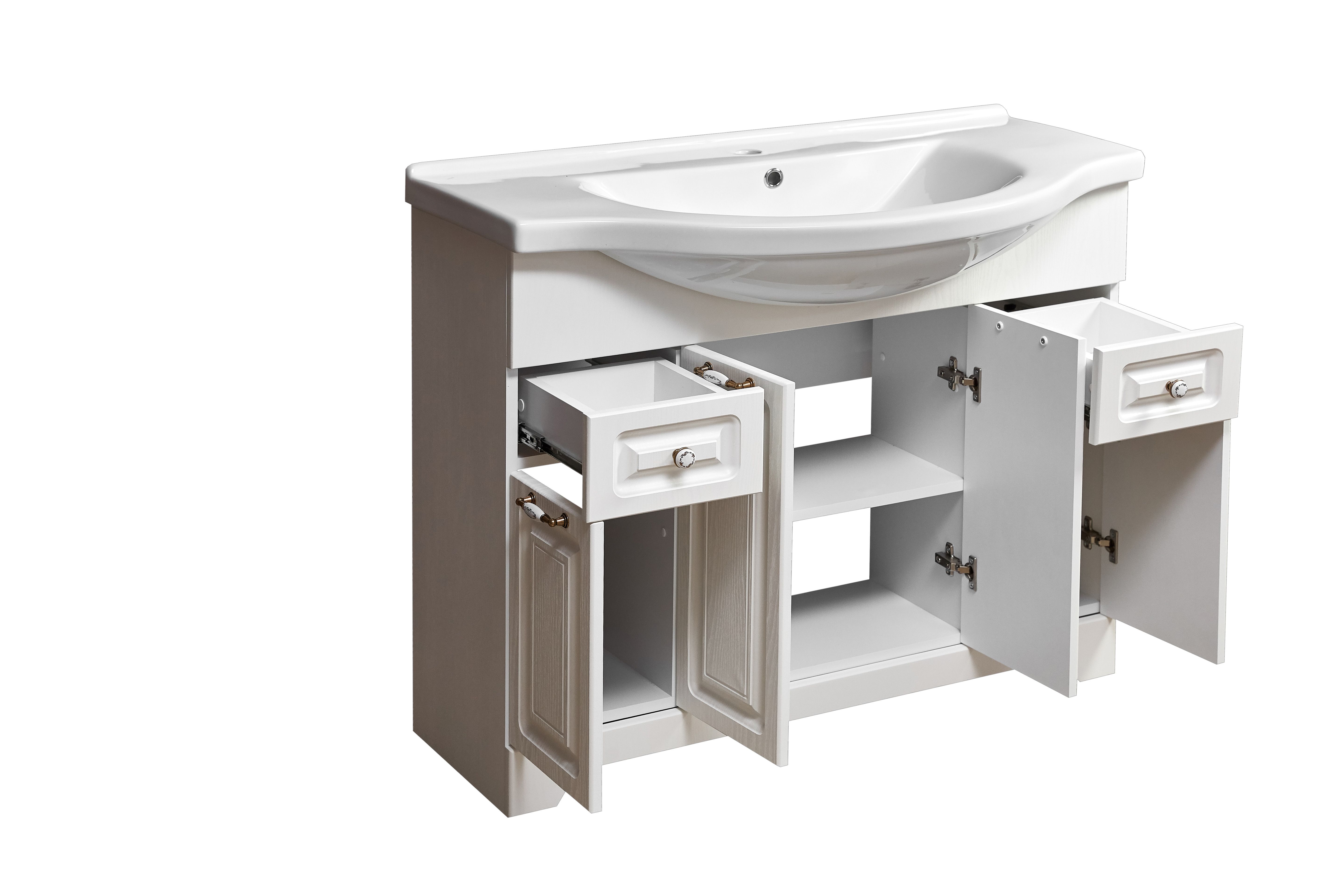 Тумба "Кармела 100", ольха белая, Эльбрус 100