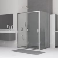 Душевой уголок RGW CL-48 (RGW CL-14 + RGW Z-050-1) (1400x900, Прозрачное)