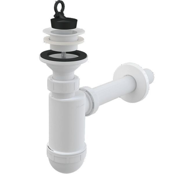 Сифон для раковины Alcaplast A420 Белый