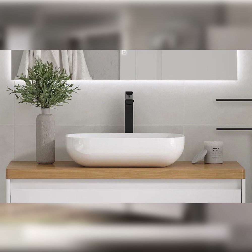 Столешница Velvex Klaufs 1000 без отверстий, Invisible Line