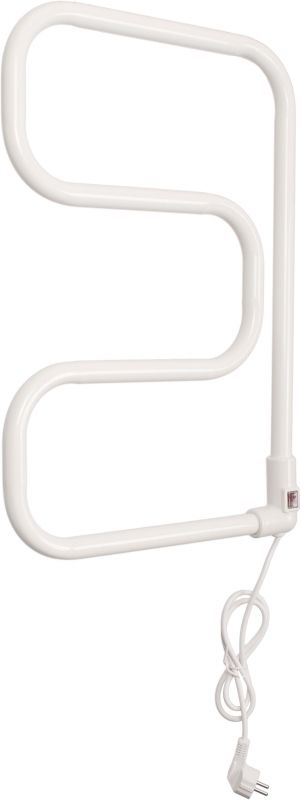 Электрический полотенцесушитель Domoterm E-образный DMT 104-25 40*60 EK R Белый