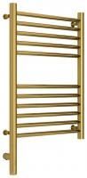 Полотенцесушитель электрический "БОГЕМА 3.0" прямая 600х400 / МЭМ левый (Золото)